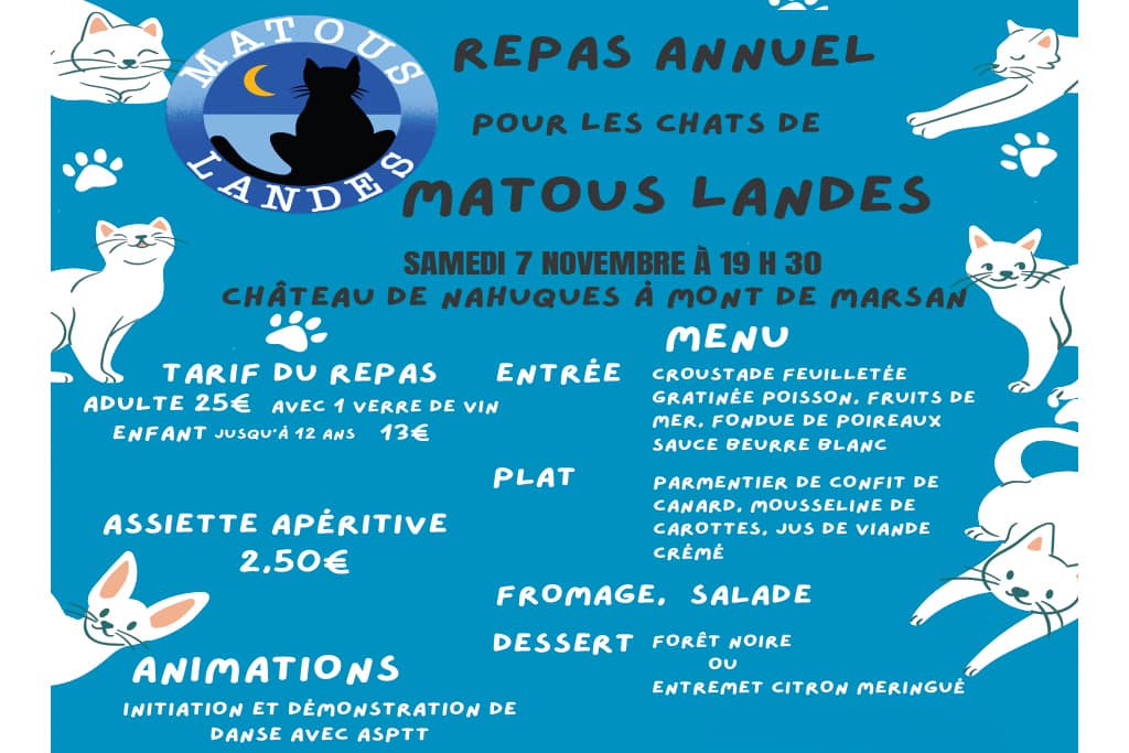 Illustration de l'événement : Repas Matou Landes