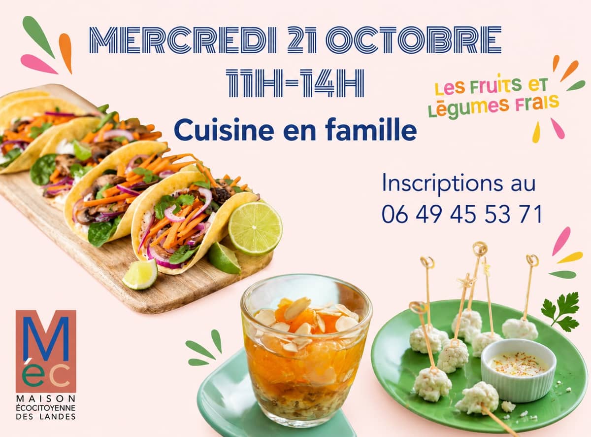 Illustration de l'événement : Cuisine en famille