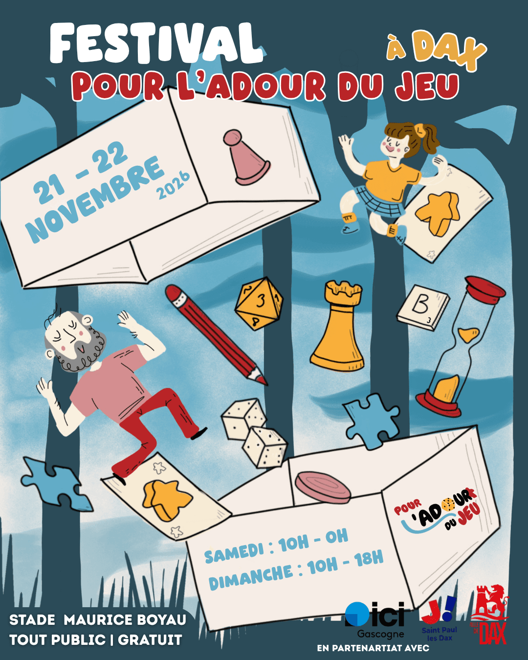 Illustration de l'événement : Festival du jeu de société