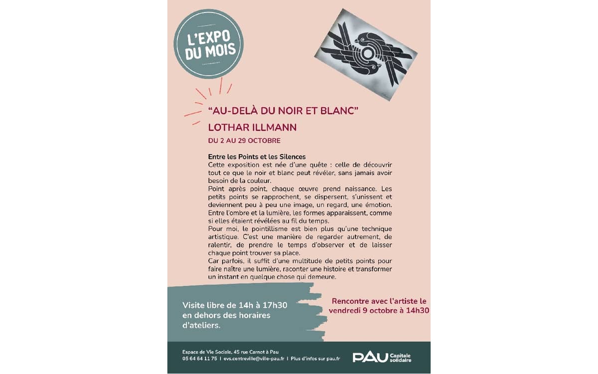 Illustration de l'événement : Exposition "Au-delà du noir et blanc" de Lothar Illmann
