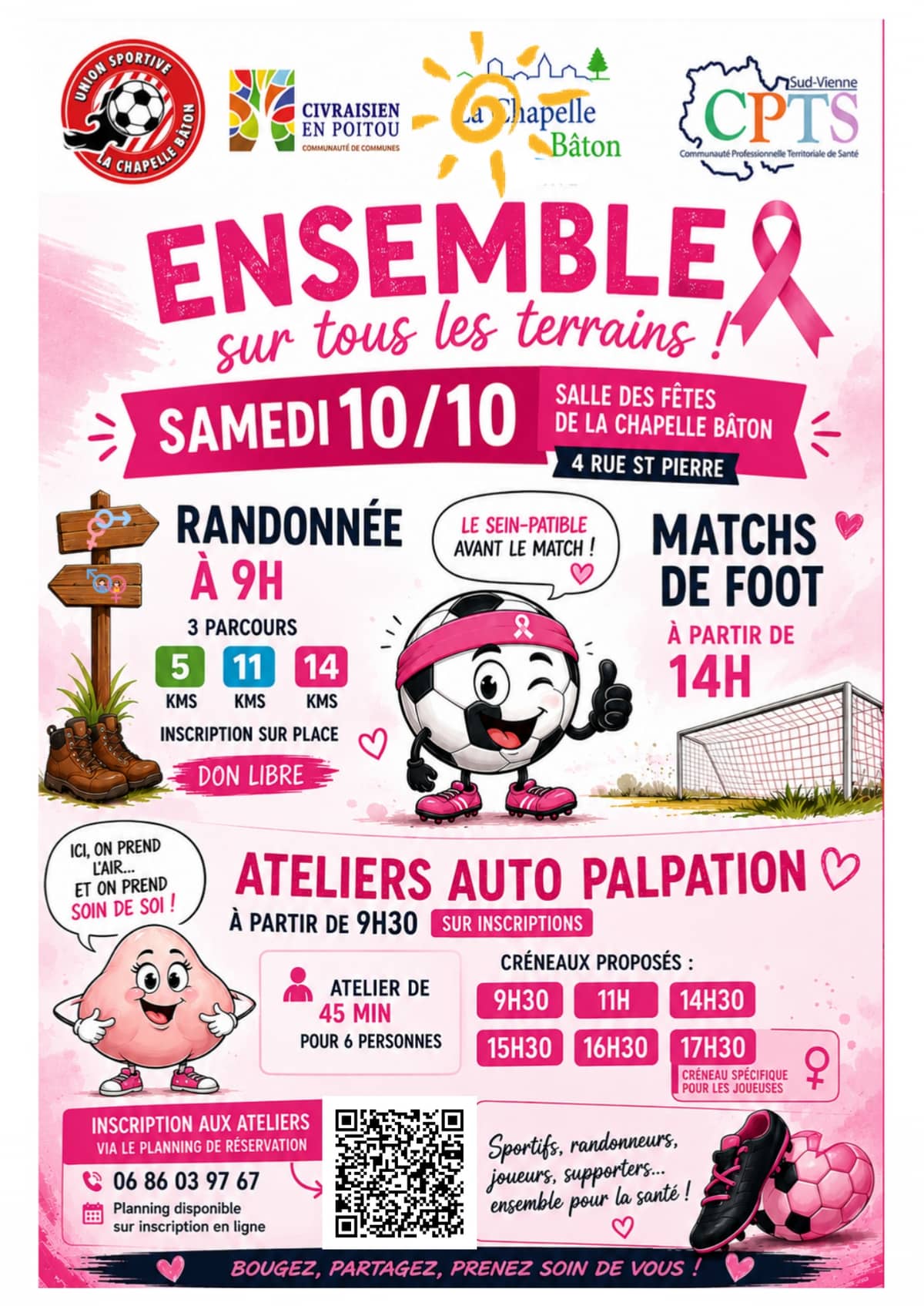 Illustration de l'événement : Ensemble sur tous les terrains !