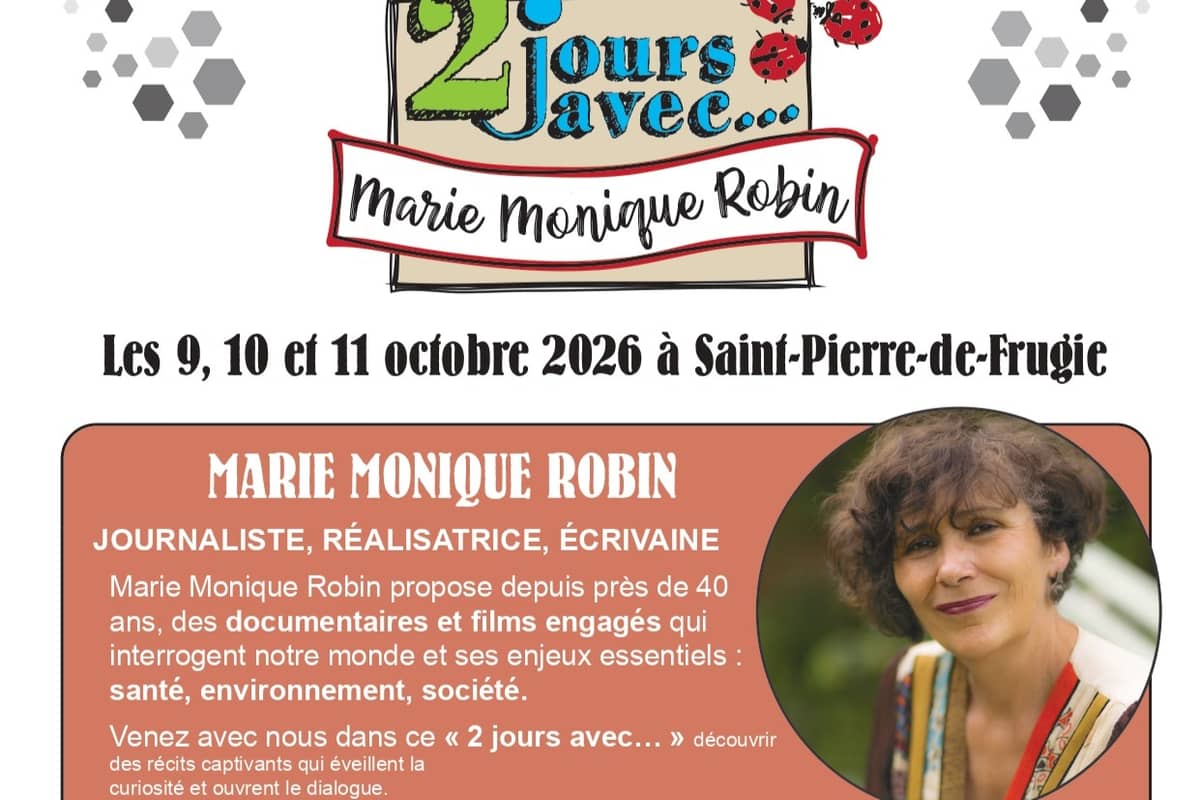 Illustration de l'événement : 2 jours avec...Marie Monique Robin