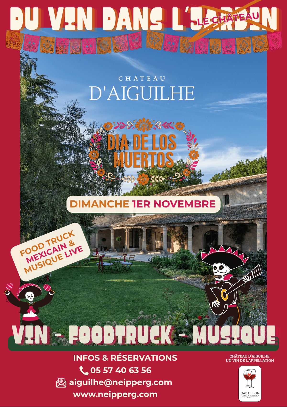 Illustration de l'événement : Du Vin dans l’Jardin !
