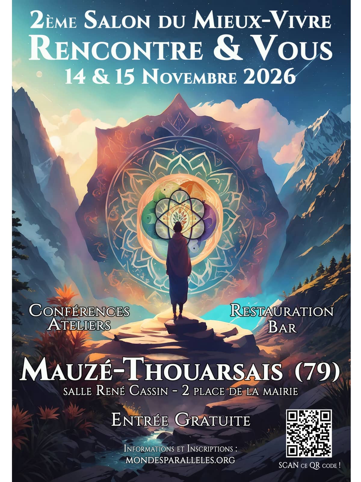 Illustration de l'événement : 2ème Salon du Mieux-Vivre , "Rencontre & Vous"