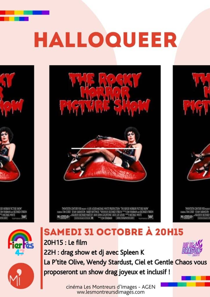 Illustration de l'événement : Ciné-Show : HalloQueer !
