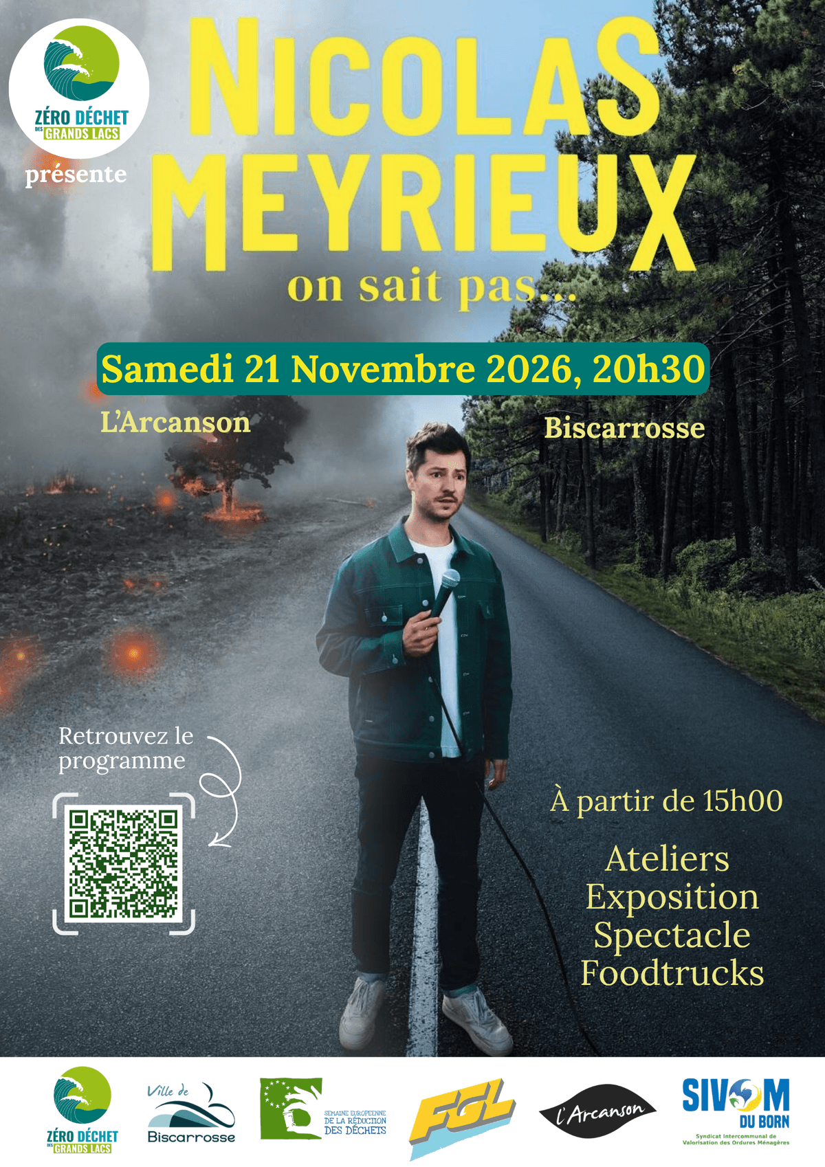Illustration de l'événement : "On sait pas" - spectacle humouristique
