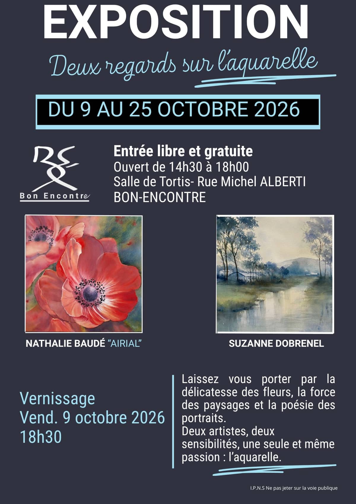 Illustration de l'événement : Exposition de peintures