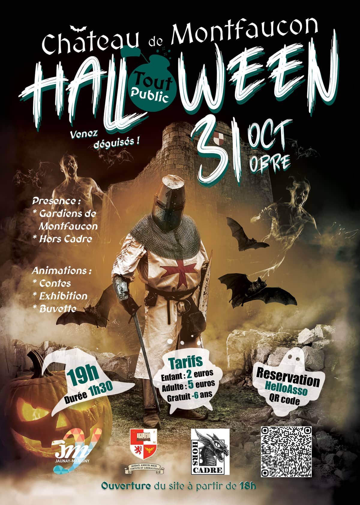Illustration de l'événement : Halloween à Montfaucon