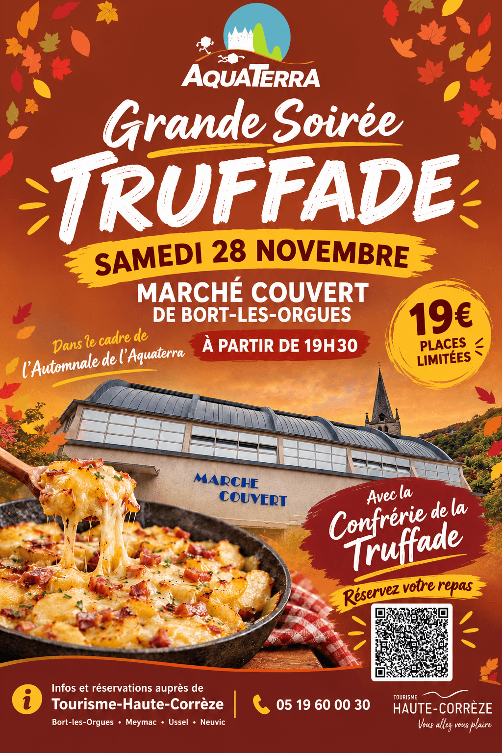 Illustration de l'événement : Aquaterra Grande soirée truffade