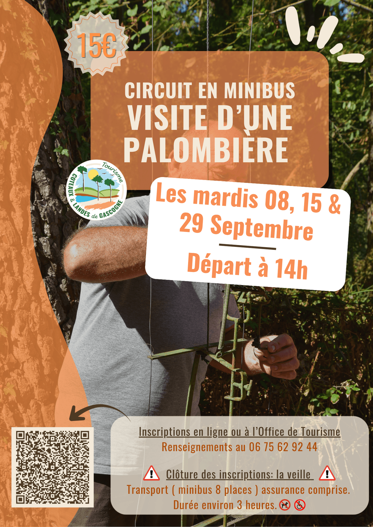 Illustration de l'événement : Mini-circuit : Visite d'une palombière