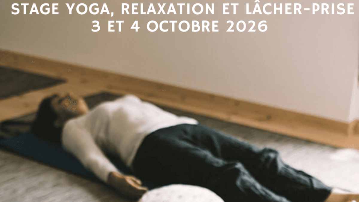 Illustration de l'événement : Yoga, relaxation et lâcher-prise