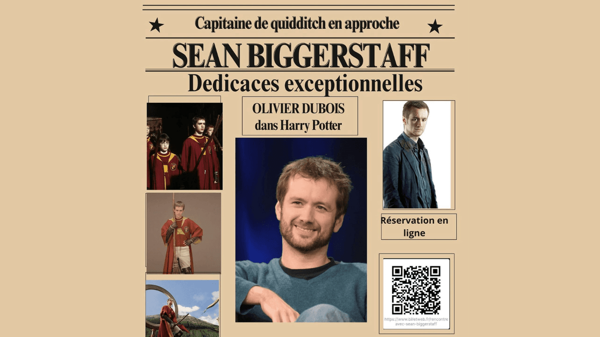 Illustration de l'événement : Dédicaces du capitaine de Quidditch de Gryffondor - Olivier Dubois