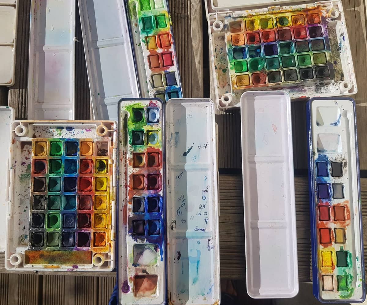 Illustration de l'événement : Initiation Aquarelle devant paysage - Stage de 3h ou 6h à partir de 10 ans