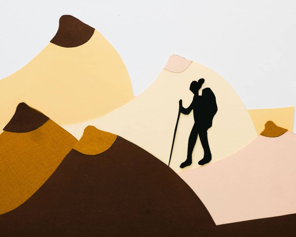 Illustration de l'événement : Atelier collage montagne