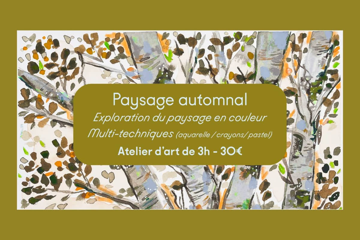 Illustration de l'événement : Atelier | Paysage automnal