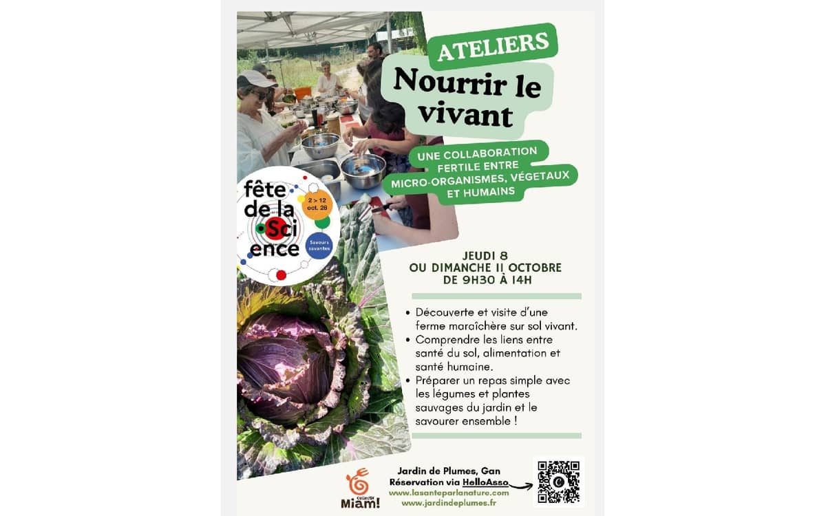 Illustration de l'événement : Ateliers nourrir le vivant