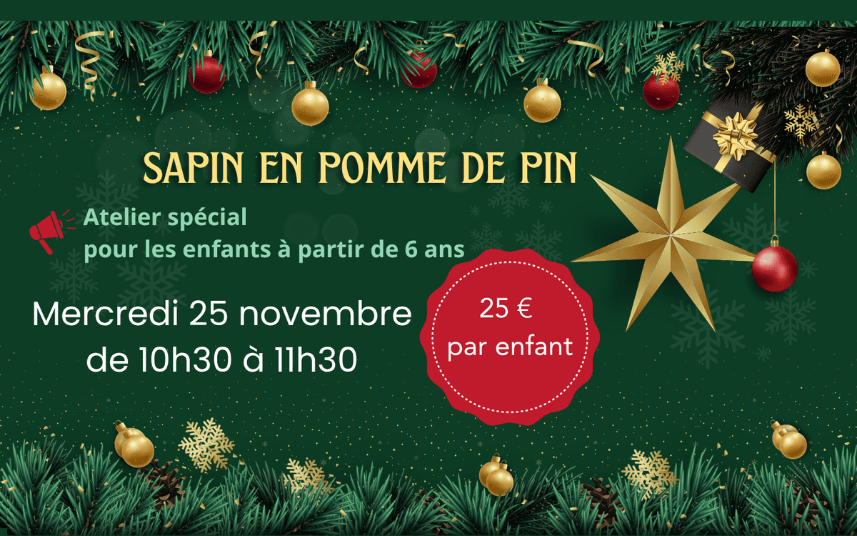Illustration de l'événement : Atelier de Noël spécial enfants
