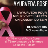 Illustration de l'événement : Ayurveda Rose – Mieux vivre l’après-cancer du sein