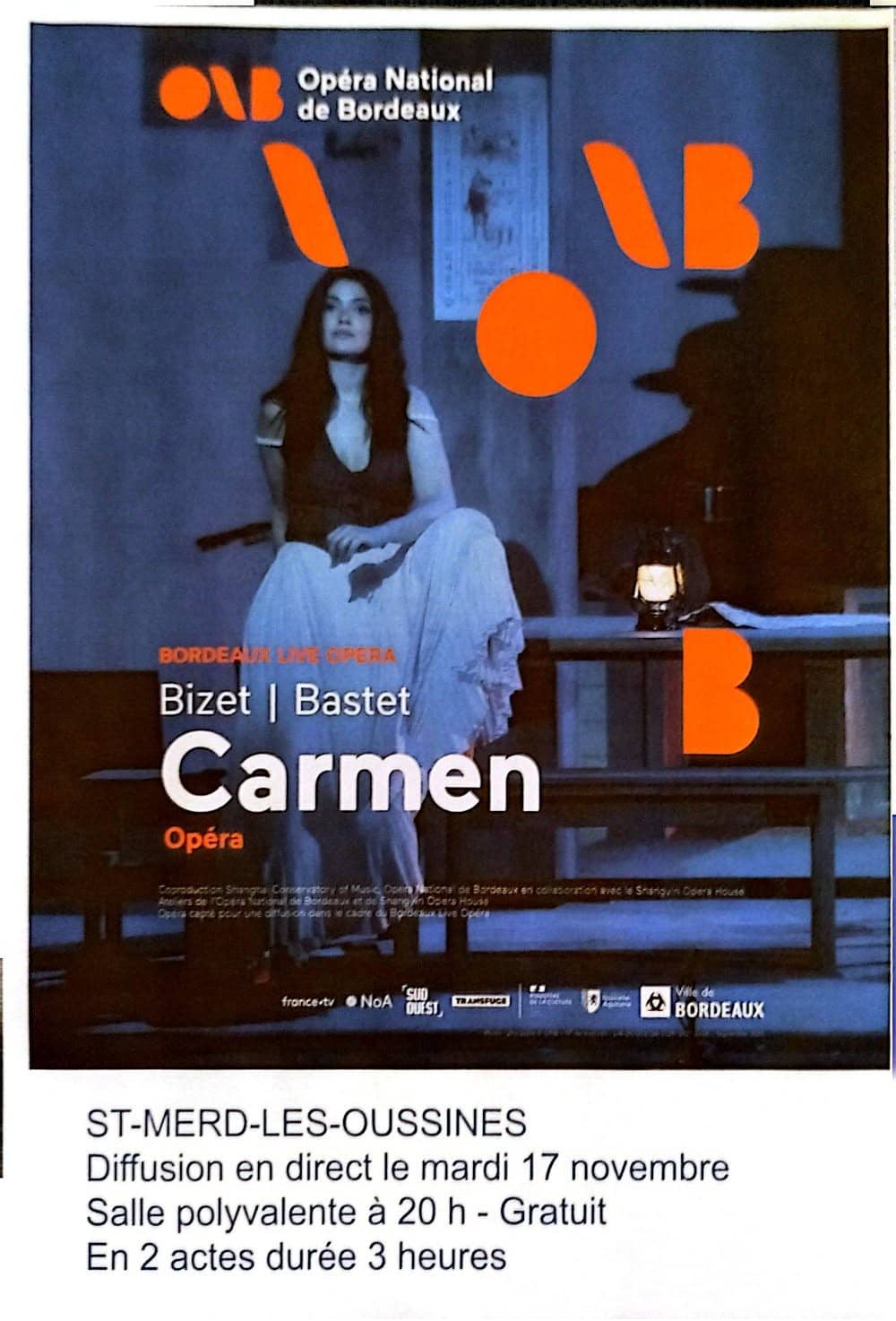 Illustration de l'événement : Opéra de Bordeaux "Carmen"