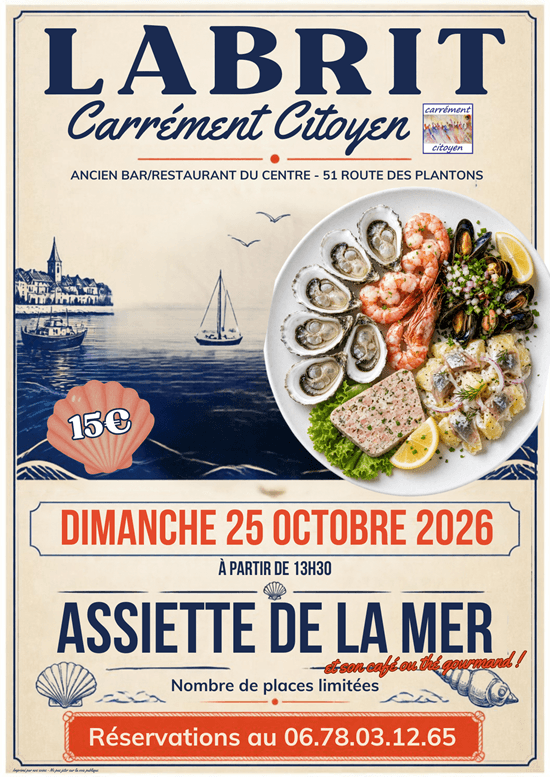 Illustration de l'événement : ASSIETTE DE LA MER