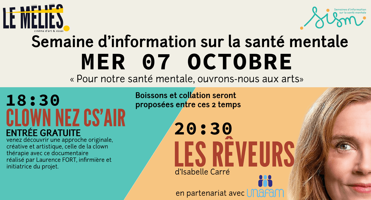 Illustration de l'événement : Rendez-vous autour des semaines d'information sur la santé mentale