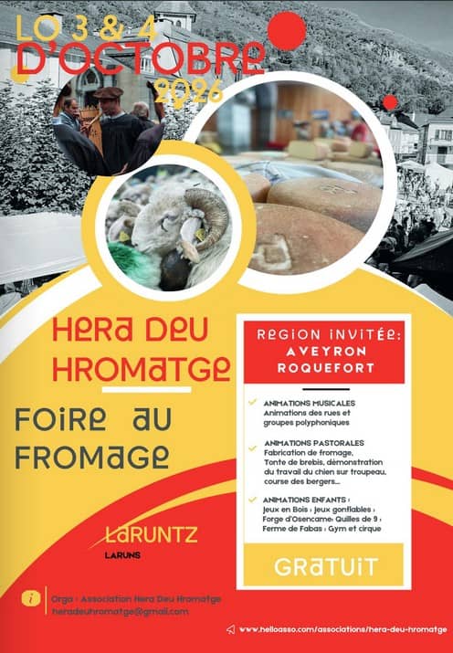 Illustration de l'événement : soirée d'ouverture de la Foire au Fromage