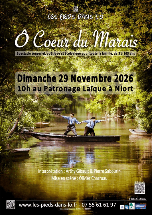 Illustration de l'événement : Spectacle " Ô coeur du Marais " à Niort