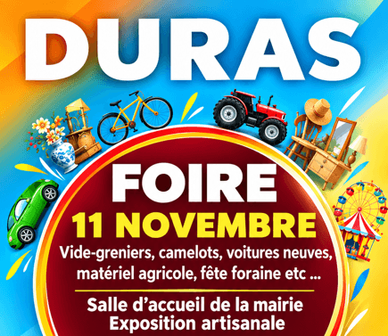 Illustration de l'événement : Foire du 11 novembre de la Saint Martin