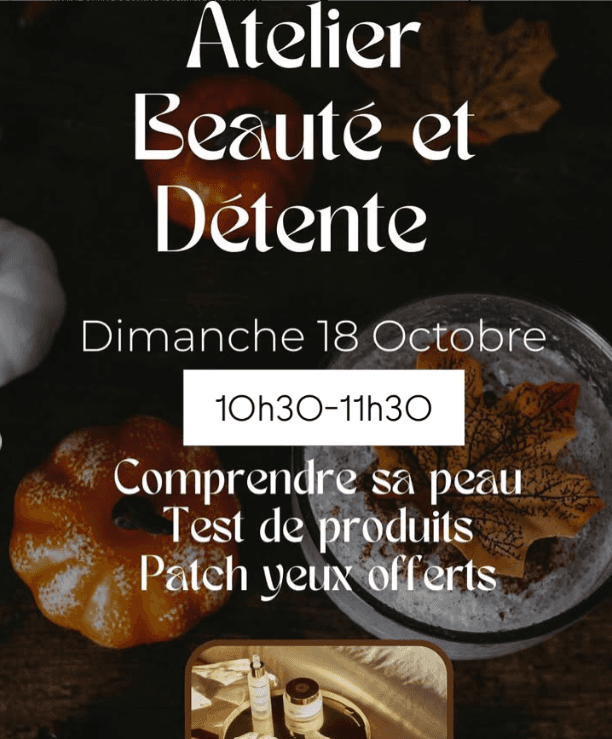 Illustration de l'événement : Atelier Beauté & Détente avec Marie-Laure - La Cabane Blanche