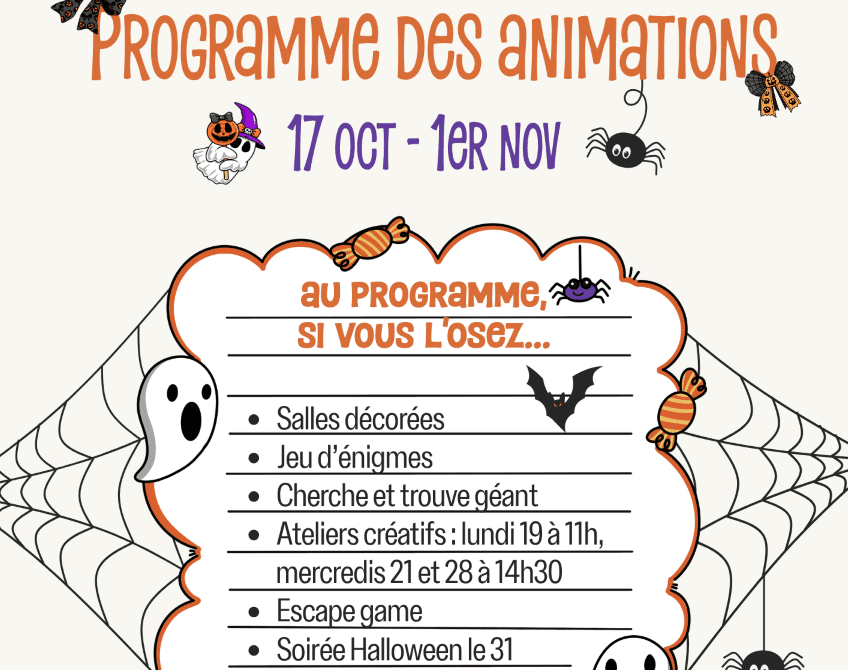 Illustration de l'événement : Animations vacances d'automne au château de Duras