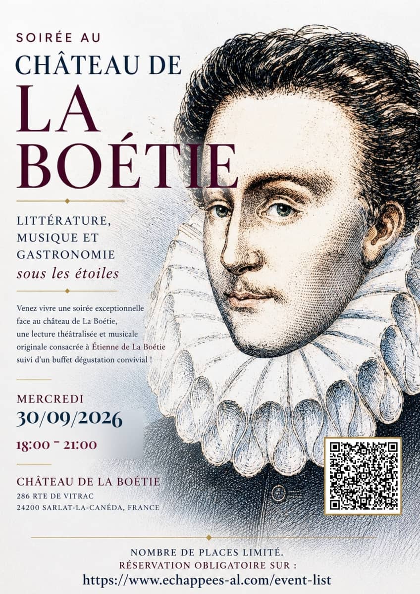 Illustration de l'événement : Soirée au Château de La Boétie