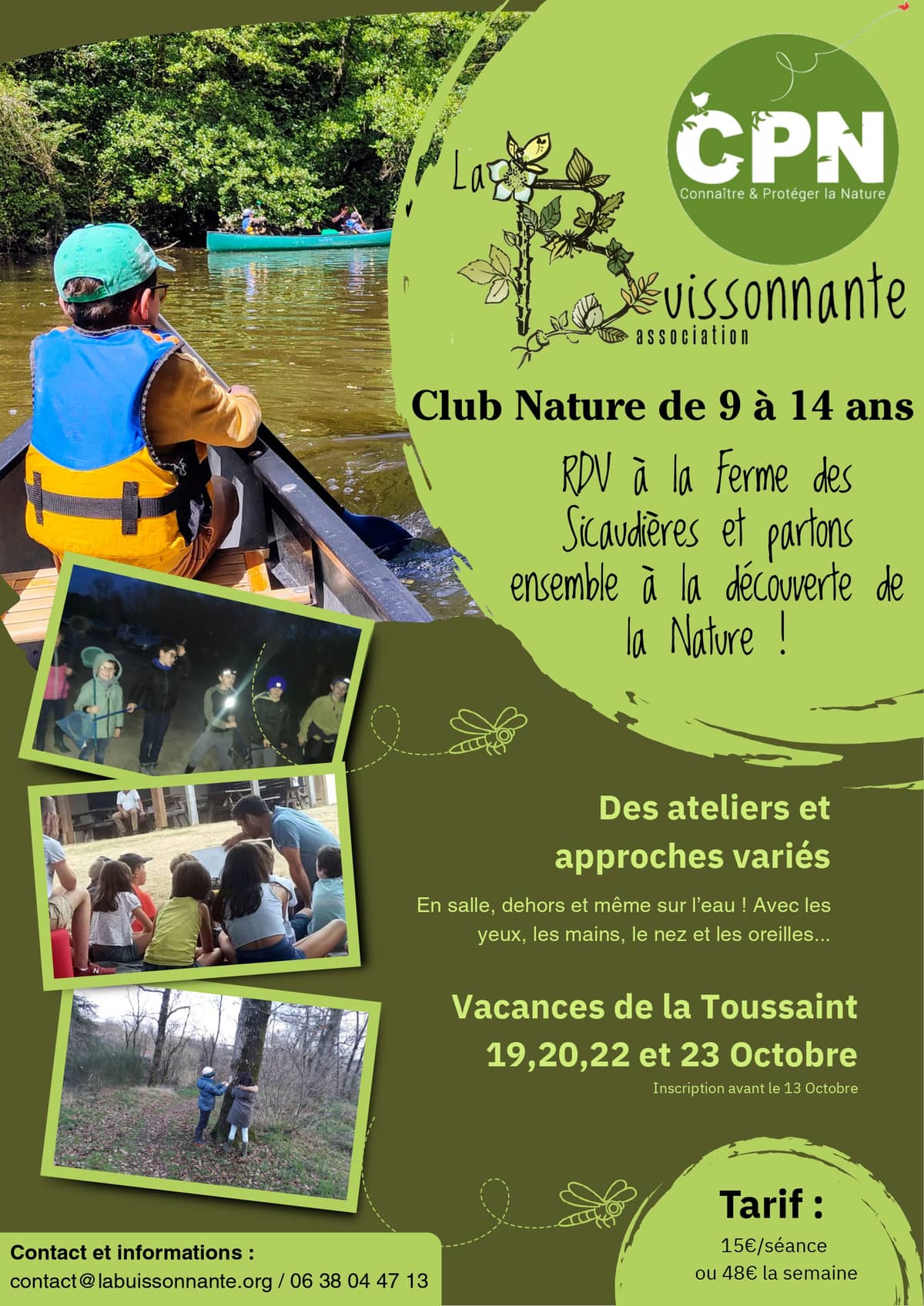 Illustration de l'événement : Club Nature - Jeux de pistes et quizz nature
