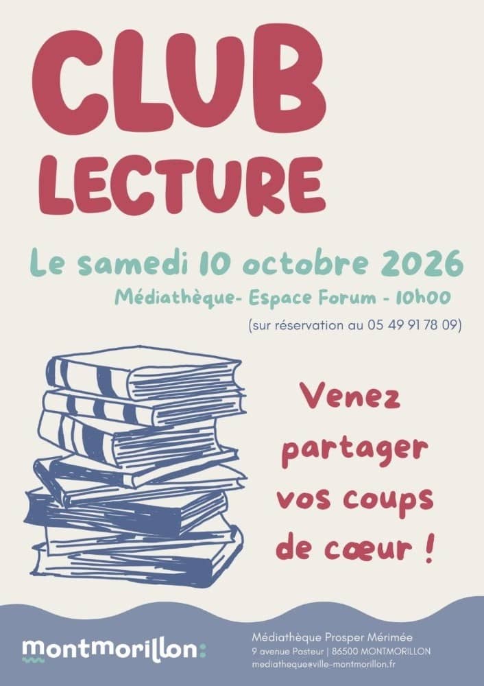 Illustration de l'événement : Club lecture