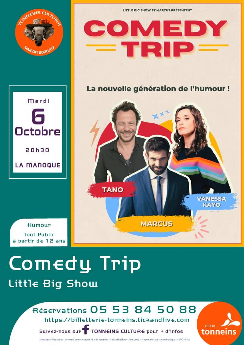 Illustration de l'événement : Humour - COMEDY TRIP