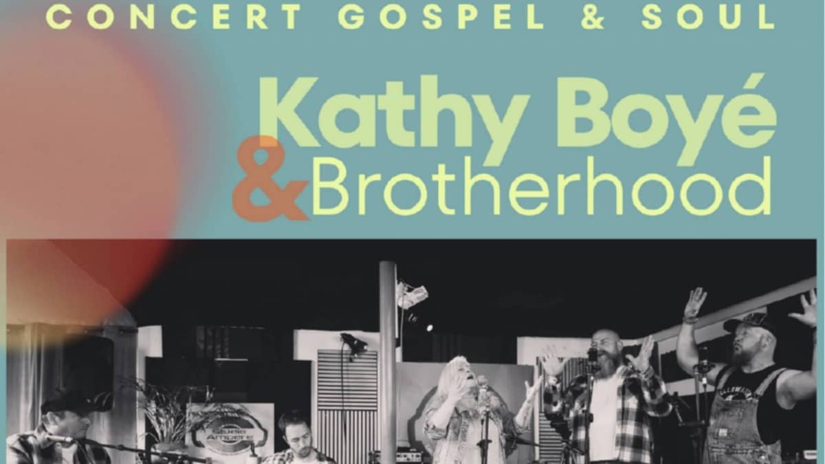Illustration de l'événement : Concert Gospel et Soul : Kathy Boyé & Brotherhood