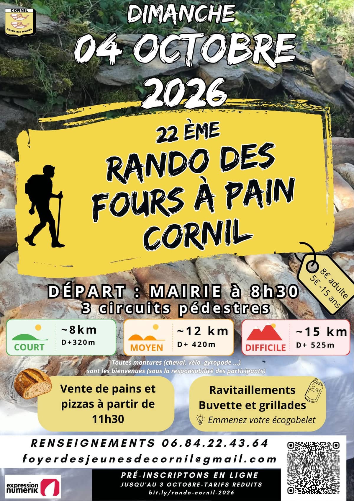 Illustration de l'événement : Rando des fours à pain