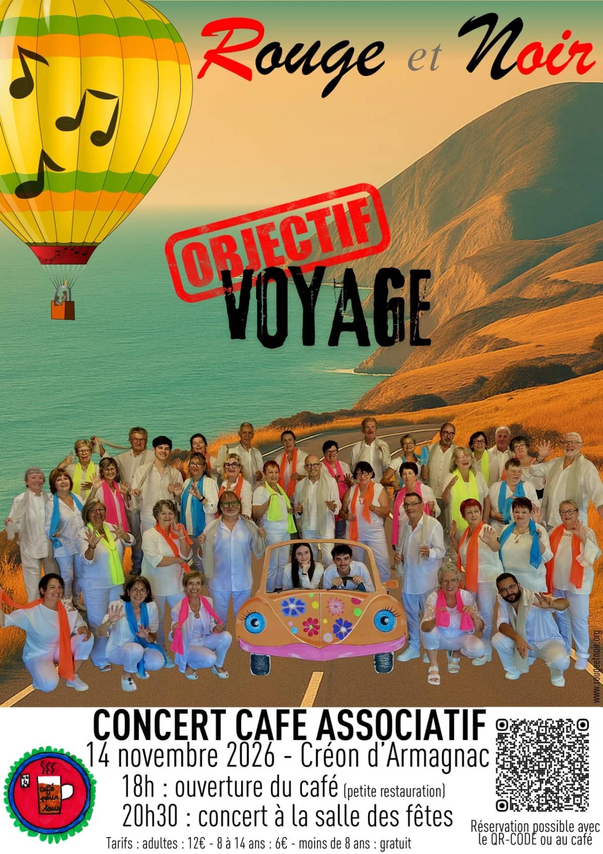 Illustration de l'événement : Concert : Objectif voyage
