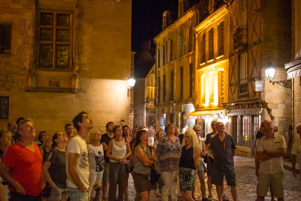 Illustration de l'événement : Visite nocturne de Sarlat, Histoire d'une ville
