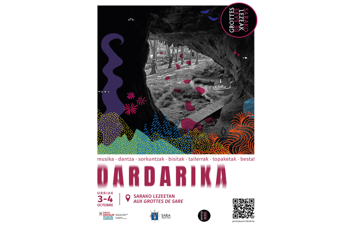 Illustration de l'événement : Dardarika, 2 jours de fêtes aux Grottes de Sare