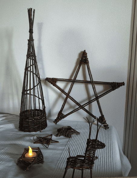 Illustration de l'événement : Stage de vannerie : Décorations de Noël