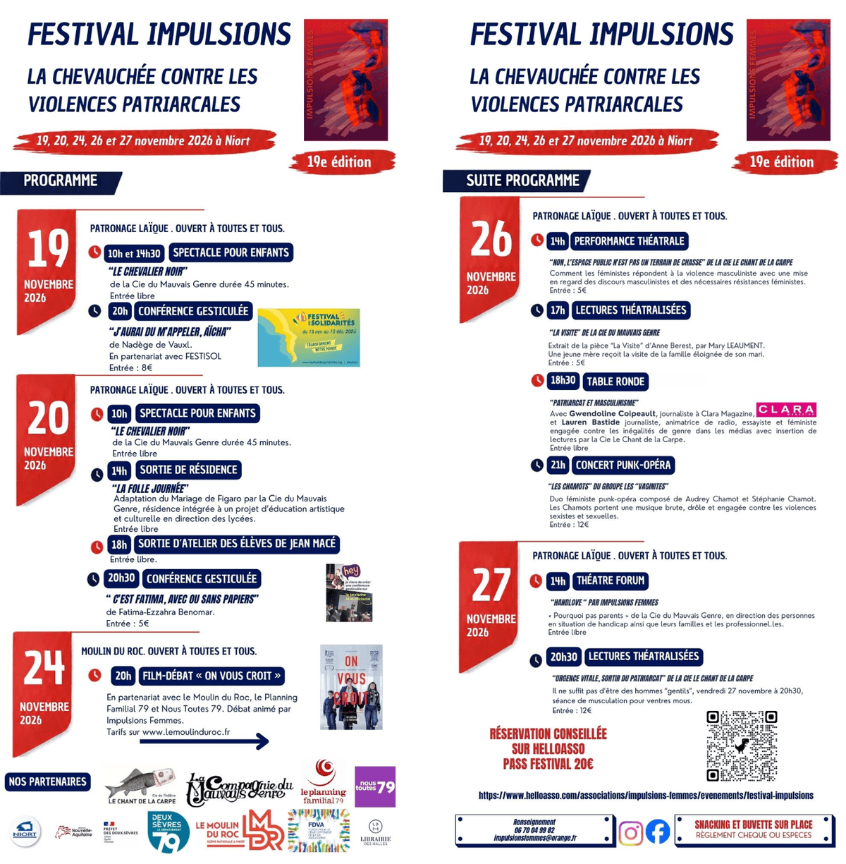 Illustration de l'événement : 19eme Festival Impulsions à Niort