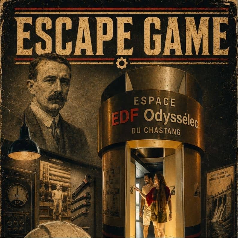 Illustration de l'événement : Escape Game au barrage du Chastang