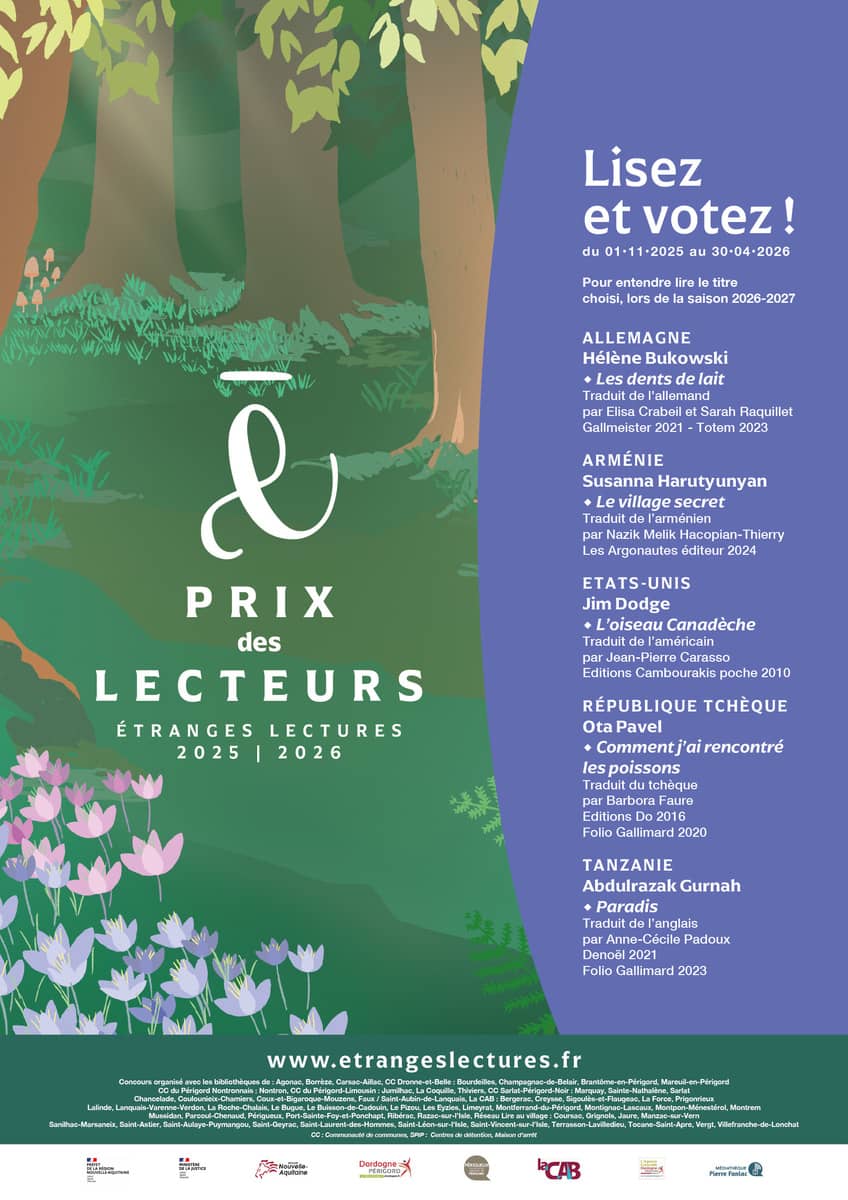 Illustration de l'événement : Etranges lectures - prix des lecteurs