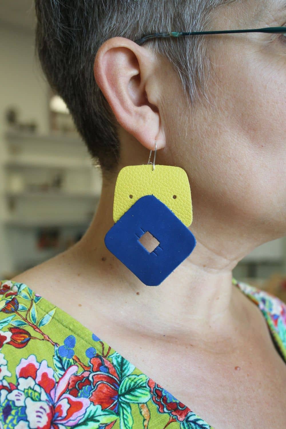 Illustration de l'événement : Atelier fabrication de boucles d'oreilles avec du cuir upcyclé