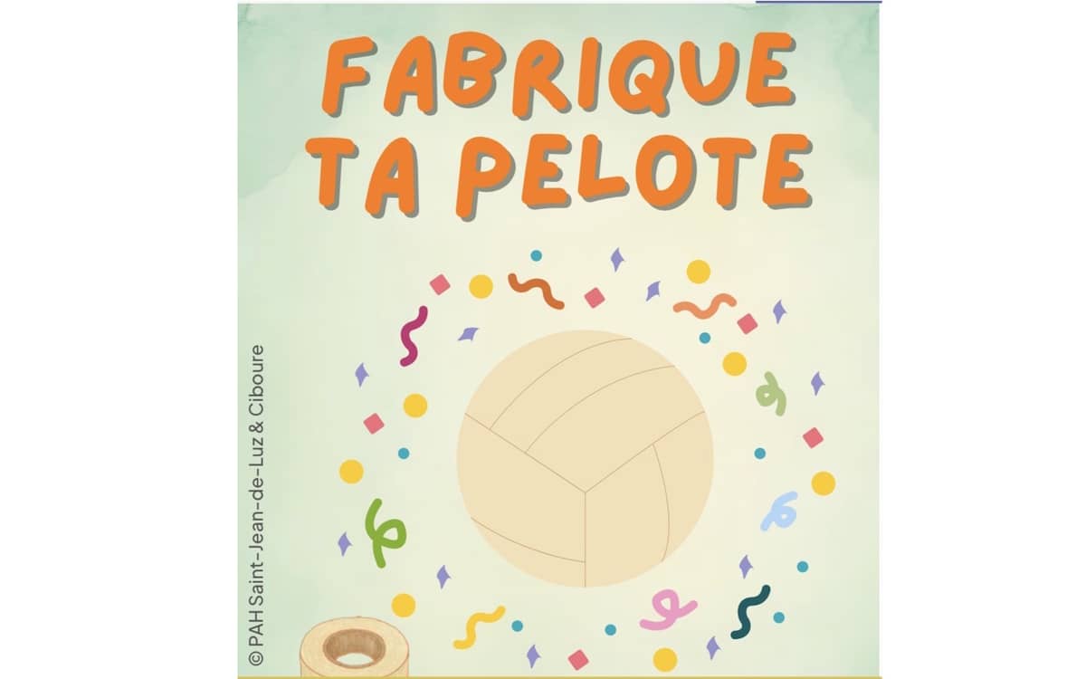Illustration de l'événement : Atelier fabrique ta pelote! / Hire pilota egin!