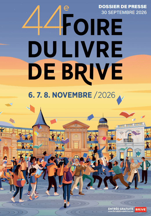 Illustration de l'événement : Foire du livre 2026: La nuit des livres (Théâtre Brive)