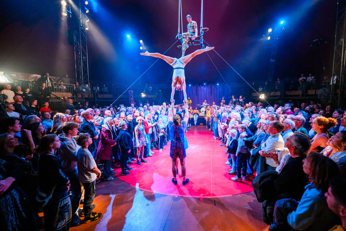 Illustration de l'événement : Agora Pôle National Cirque - Tout va hyper bien / Collectif Malunés