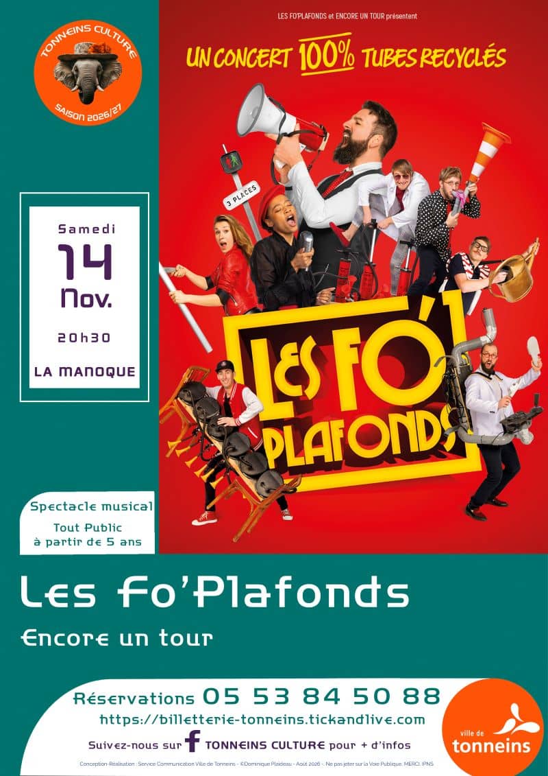 Illustration de l'événement : Spectacle Musical - LES FO'PALFONDS