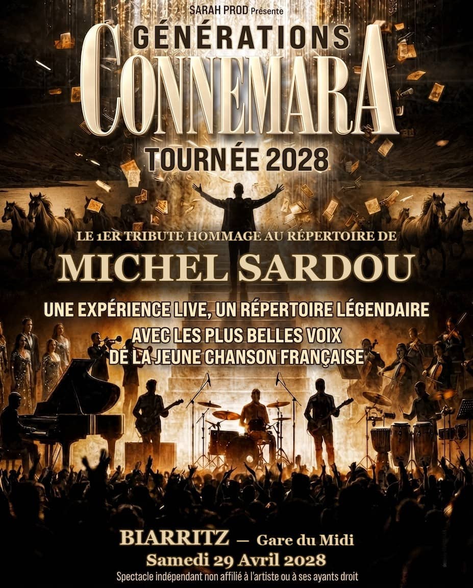 Illustration de l'événement : Générations Connemara - Tribute Sardou