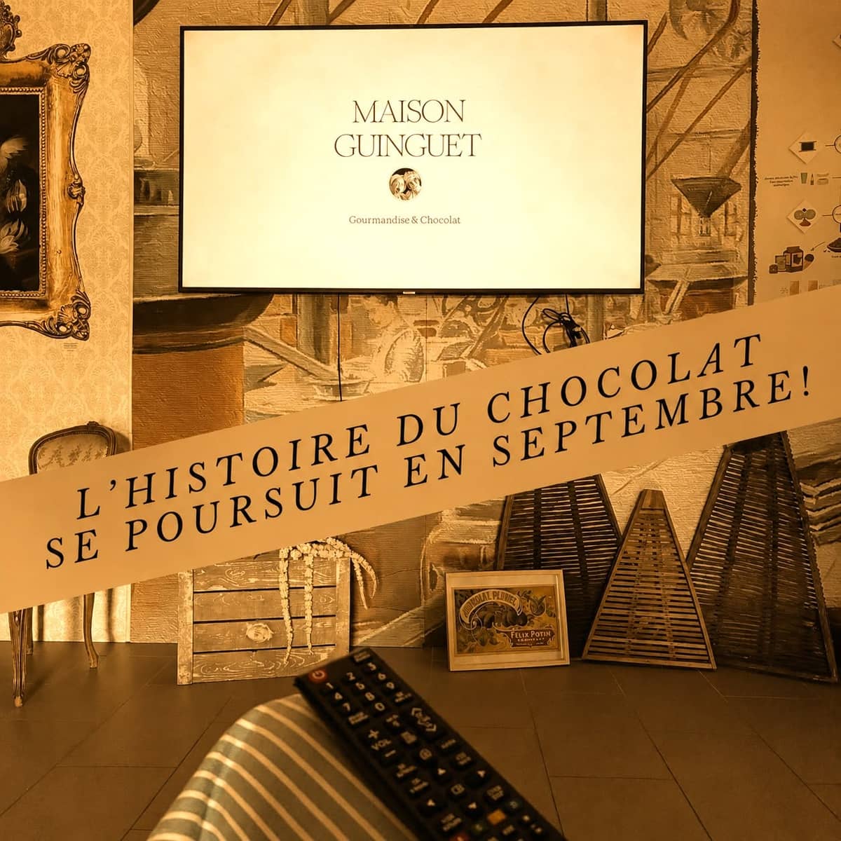Illustration de l'événement : Visite de notre fabrique de chocolats à la maison Guinguet